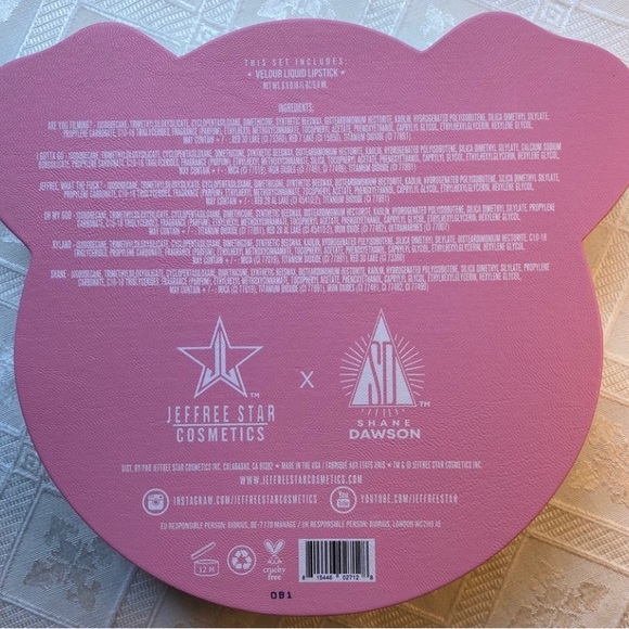 Jeffree Star Shane X Shane Velour
Liquid Lipstick Pig Bundle - NEW - Picture 3 of 7
